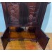 04018 . Antique chinese rose wood carved cabinet