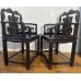 07005 . Pair of Antique rosewood arm chairs 