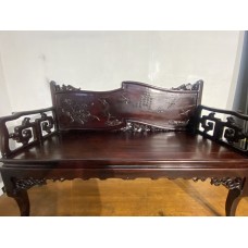 07012 . chinese antique rosewood 2 set arm chair.