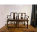 07014.  pair of elm arm chair    ###   HOT PRICE  $$$ 400 PR ###