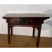 02040  Antique elmwood side table