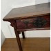 02040  Antique elmwood side table