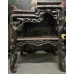 02046   Antique carved rosewood stand table   ***SOLD***