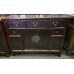 01012  Antique black sideboard