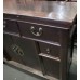 01012  Antique black sideboard