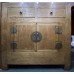 01024  Antique elmwood sideboard