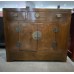 01036 Antique elmwood sideboard