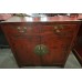 01037   Antique red sideboard    ***SOLD***