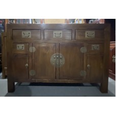 01041  Antique elm sideboard    ###SOLD###