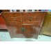 01046   Antique red sideboard 