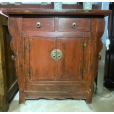 01051   Antique elm sideboard    ###SOLD###