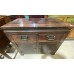 01055   Antique elm sideboard