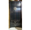 04026    Black elmwood cabinet   