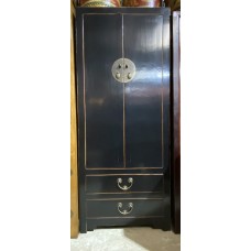 04026    Black elmwood cabinet   