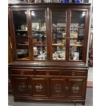 04035   Rosewood display cabinet