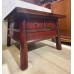 05025  Antique red coffee table   ***SOLD***