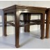 05031   Pair of antique elmwood tea table   ***SOLD***