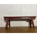 07033   Antique red bench   ###SOLD###