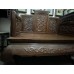 07035   Rosewood 2 seats arm bench   ### SOLD ###