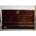 06009   Antique rosewood trunk