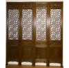 11013   Elm wood carved screen 