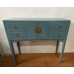 02049   Elm green side table