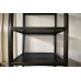 04038  Black bookcase   ***SOLD  1-11-2021 ***