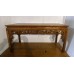 02052    Elm wood side table ***SOLD***