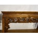 02052    Elm wood side table ***SOLD***