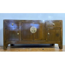 09018    Elm low sideboard.  ###SOLD ###