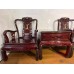 07038   set of five rosewood with shell inlay sit.   ### SOLD ###