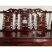 07038   set of five rosewood with shell inlay sit.   ### SOLD ###