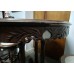 13003 chinese antique rosewood round dinning table with marble top   ###SOLD###