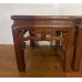 05008 . Pair of chinese elm wood tea table