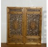10019 1 pair elm wood wall hanging