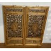 10019 1 pair elm wood wall hanging