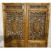 10019 1 pair elm wood wall hanging