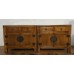 03021   Antique elm bedside table ###sold one ###