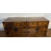 03021   Antique elm bedside table ###sold one ###