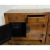 03021   Antique elm bedside table ###sold one ###