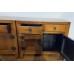 03021   Antique elm bedside table ###sold one ###