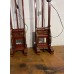 12003  1 pair ele wood floor lamp   ### SOLD ##