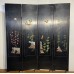 11012  Antique4 panel screen  