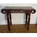 02027   Antique chinese rosewood hall table   