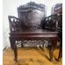 07001 pair of chinese antique rosewood arm chair.