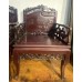 07001 pair of chinese antique rosewood arm chair.