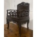 07011 . Chinese antique rosewood arm chair.